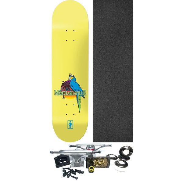 Girl Skateboards Tyler Pacheco Mancharitaville Skateboard Deck - 8" x 31.875" - Complete Skateboard Bundle